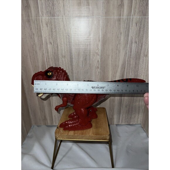 Trex ZURU Robo Alive Attacking T-Rex Red Dinosaur Robotic Pet Walking Roaring - Picture 4 of 5